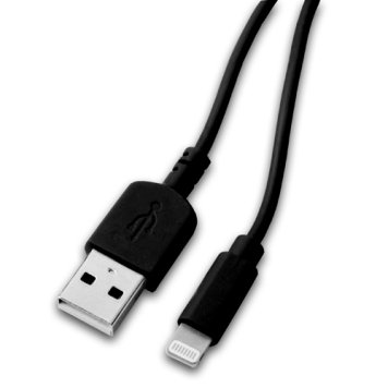 hidisc 【Apple正規品】Lightningケーブル 2m ブラック 高速充電2.4A対応 断線しにくい HDII-LHC2BK