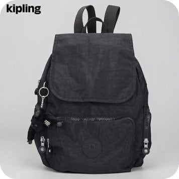 キプリング リュック レディース ブランド Kipling シティジップ S バックパック リュックサック スクールバッグ  KI3523-P39 Black Noir