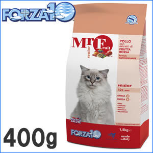 フォルツァ10 キャットフード ミスターフルーツ シニア 400g プレミアム 猫 猫用品/ねこグッズ/ペット用品
