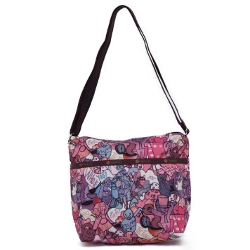 レスポートサック LeSportsac バッグ ショルダーバッグ 斜めがけバッグ 7562 F041 SMALL CLEO CROSSBODY スモールクレオ クロスボディ FAIRY TALES ピンク系マルチカラー