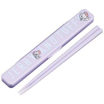 トムとジェリー FRIENDS 抗菌 音のならない箸・箸箱セット 箸18cm スケーター ※送料無料(ポスト投函)
