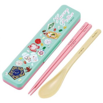 ハニーデュークス 抗菌 音のならないコンビセット 箸18cm スケーター ※送料無料(ポスト投函)