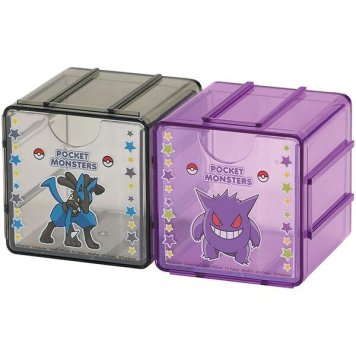 ポケットモンスター C ジョイントキュービックコレクションケース 2P スケーター ※送料無料(北海道・沖縄は除く)