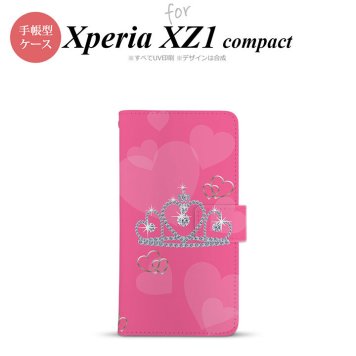 【手帳型 スマホ カバー ケース】【SO02K】【エクスペリア XZ1】手帳型 ケース SO-02K スマホ カバー Xperia XZ1 Compact エクスペリア クラウン ピンク nk-004s-so02k-dr601【メール便送料無料】
