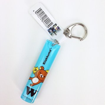 リラックマ イニシャルキーホルダー W グッズ  (MCOR)