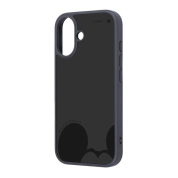 iPhone 17 / ディズニー / maru 衝撃吸収 バンパー ハイブリッドケース / ミッキーマウス_グレー2 ※送料無料(ポスト投函)
