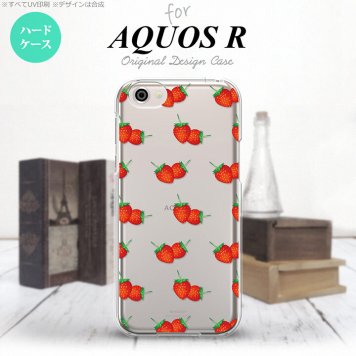 【SH03J】【スマホケース/スマホカバー】【アクオス R】SH03J スマホケース AQUOS R SH-03J カバー アクオス R 苺・イチゴ  nk-sh03j-044【メール便送料無料】