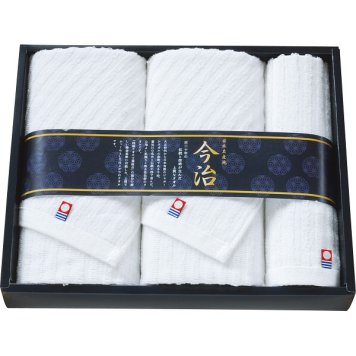 【直送】今治プレミアムホワイトII フェイス [26-2755-034] ハンドタオルセット タオルギフト 日本製 吸水性 贈り物 ギフト 内祝い