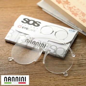 nannini 携帯 老眼鏡 ナンニーニ SOS 薄型 リーデンググラス