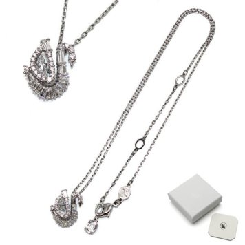 SWAROVSKI スワロフスキー ネックレス 5732412 Swan アクセサリー シルバー