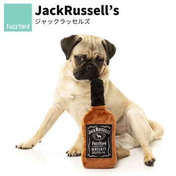 FuzzYard/ファズヤード Jack Russell's ジャックラッセルズ 犬猫用おもちゃ パロディグッズ プラッシュトイ 洗濯丸洗い可能 ノンアレルゲン加工 供用おもちゃ基準ST(セーフティトイ)化学検査合格商品 かわいい おしゃれな犬用おもちゃ グッズ 鳴き物入【AR】