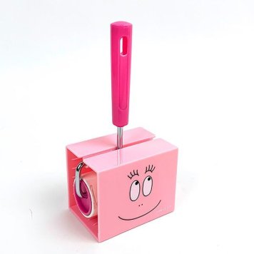 バーバパパ キャラコロクリーナー Ｓ フェイス ピンク コロコロ 掃除 インテリア