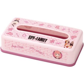 SPY×FAMILY ティッシュストッカー1段 スケーター ※送料無料(北海道・沖縄は除く)