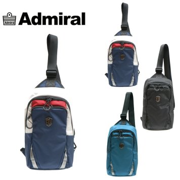 【Admiral】AAPK-03 ボディバッグ 斜め掛け シンプル かっこいい おしゃれ ブランド かわいい カラー ブラック ブルー スカイ ネイビー トリコ ワンショルダー 使いやすい ペットボトル ショッピング アドミラル 休日 サブバッグ 休日 父の日 プレゼント 誕生日