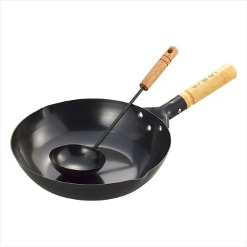 陳建一 IH200V対応北京鍋28cm（中華お玉付） CK-333R  内祝 内祝い お祝 御祝 記念品 出産内祝い プレゼント 快気祝い 粗供養 引出物