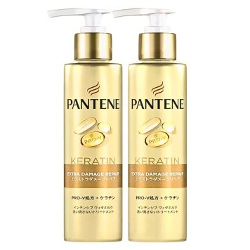 パンテーン　インテンシブヴィタミルク　125g x 2本　洗い流さないトリートメント　ケラチン配合　#61744  Pantene P&G　2本付きでストックにも便利