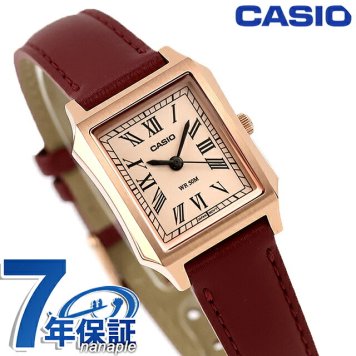 カシオ チープカシオ CASIO スタンダード クォーツ 電池式 LTP-B190RGL-4BV 海外モデル レディース チプカシ 腕時計 ブランド アナログ