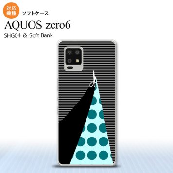 SHG04 SHG04 ZERO6 AQUOS zero6 スマホケース ソフトケース はさみ 黒 メンズ レディース nk-zero6-tp1346