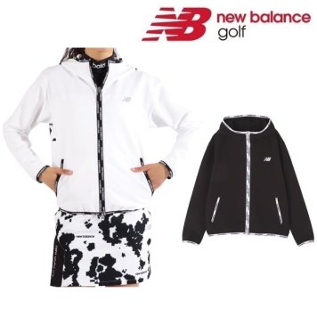 ニューバランス ゴルフ レディース 4WAYストレッチ 撥水 ソフトシェル フルジップ フーディー New Balance Golf 012-4220501 2024年秋冬モデル お誕生日祝い お祝い 記念品 30代 40代 50代 60代 母の日 お母さん 還暦祝い 敬老の日 彼女 人気プレゼント プレゼント
