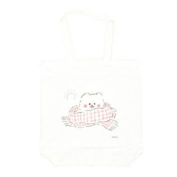 ほわころくらぶ ホワイトトート マフラー バッグ