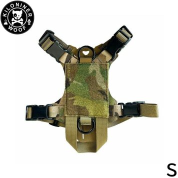 KILONINER キロナイナー M1 Light Speed Harness M1 ライトスピード ハーネス S Black 胴輪 ワッペンでカスタマイズ可 小型犬 中型犬