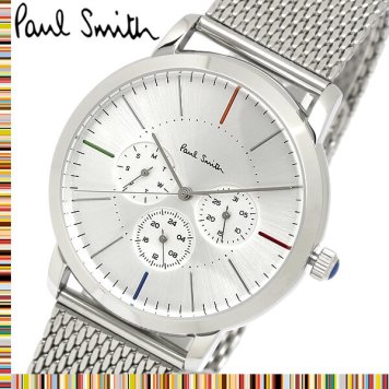 【送料無料】PAUL SMITH ポールスミス メンズ 男性用 腕時計 ウォッチ クオーツ 3気圧防水 メッシュベルト p10111