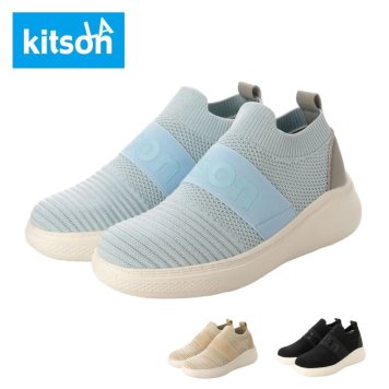 レディース スニーカー スリッポン ローカット 厚底 プラットフォーム ボリュームソール 防水 軽量 軽い キットソン LA kitson LA おしゃれ かわいい カジュアルシューズ 海外 ブランド hkkt1303