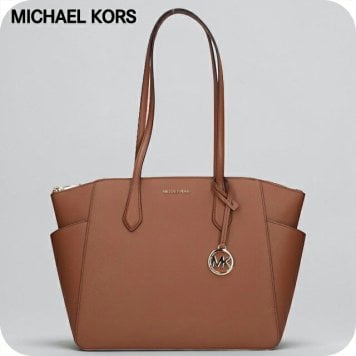 マイケルコース トートバッグ レディース アウトレットブランド MICHAEL KORS マリリン 35F5G6AT2L-LG LUGGAGE