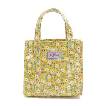 キャスキッドソン Cath Kidston トートバッグ 1009699 106130318093102 SMALL BOOKBAG スモール ブックバッグ トート YELLOW/PEMBRIDGE DITSY イエロー系＋フラワー柄マルチカラー