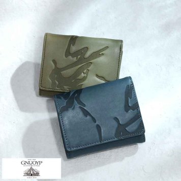 GNUOYP × MHAK as MasaHiro Akutagawa 三つ折り財布 小銭入れあり WAVY