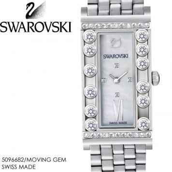 スワロフスキー SWAROVSKI スクエア クオーツ レディース 腕時計 日常生活防水　5096682