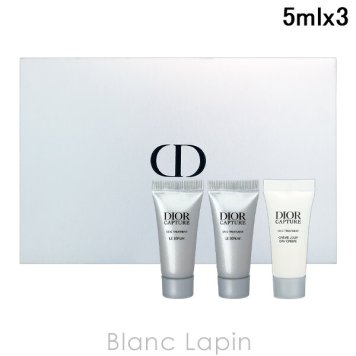 【ミニサイズセット】 クリスチャンディオール Dior カプチュールセラム＆ディオールカプチュールクレーム ミニサイズセット 5ml x3