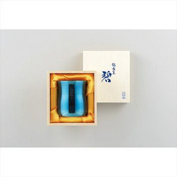 「”碧”銀古美（ぎんふるみ）」チアーズタンブラー AO-07  キッチン キッチン雑貨  内祝 内祝い お祝 御祝 記念品 出産内祝い プレゼント 快気祝い 粗供養 引出物