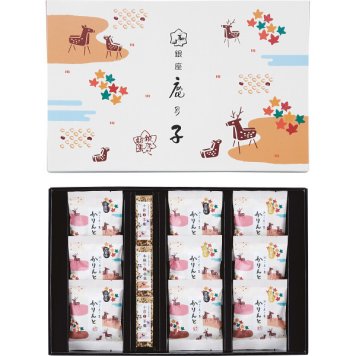 銀座鹿乃子 和菓子詰合せ [26-7583-054] ＫＹＭ－Ｇ 黒蜜かりんとう 白蜜 羊羹 かりんとう ようかん 和菓子 詰合せ 詰め合わせ 個包装 ギフト スイーツ お菓子 贈り物 内祝い お返し プレゼント