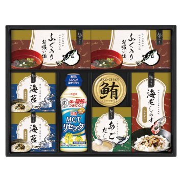 日清MCTリセッタ&和風詰合せ  ／セット・詰め合わせ 調味料 食品 お中元 御中元 ギフト 暑中 残暑 お盆 初盆 新盆 お供 御供 ギフト 2026 送料無料 ギフト プレゼント プチギフト 内祝い 快気祝い 出産祝い 結婚祝い 引出物 新築祝い お返し