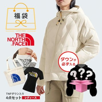 福袋 ノースフェイス ダウン レディース Tシャツ トートバッグ ゲイター M L XL 2024 秋 冬 冬物 ブランド 人気