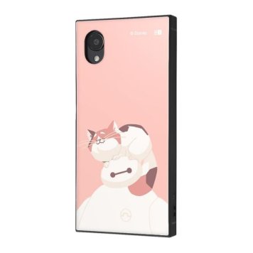 Galaxy A23 5G / 『ディズニーキャラクター』/耐衝撃ハイブリッドケース KAKU / ベイマックスとモチ_ピンク ※送料無料(ポスト投函)