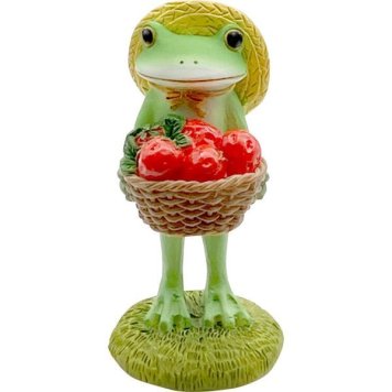 【ギフト対応無料】コポー いちごの収穫 ダイカイ Copeau(コポー) コポーシリーズ かえる カエル 置物 オブジェ ※送料無料(北海道・沖縄は除く)