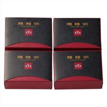 0 〈銀座鹿鳴春〉 鱶鰭粥（ふかひれかゆ）4食　 MR-F4  内祝 内祝い お祝 御祝 記念品 出産内祝い プレゼント 快気祝い 粗供養 引出物
