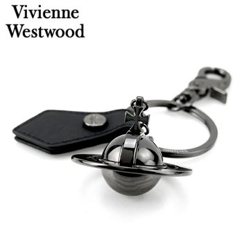 ヴィヴィアン ウエストウッド キーリング レディース ブランド Vivienne Westwood SAFFIANO ロゴ 8203010EU OM0009 N405 ガンメタル ビビアン