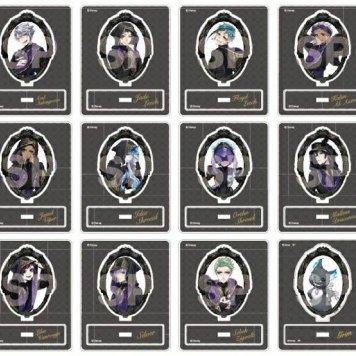 (選べる１２種類)ディズニー ツイステッドワンダーランド 式典服 ブラインドアクリルスタンド 【04v2/全12種】 【約105×85mm】