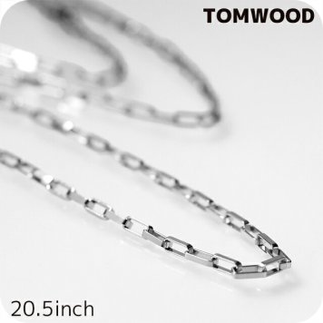トムウッド ネックレス メンズ レディース ブランド TOMWOOD ビリーチェーン 20.5インチ 100059 シルバー アクセサリー