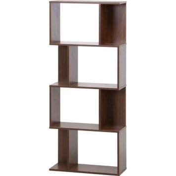 不二貿易 S型ディスプレイラック 4段 MBR BOOK SHELF 4 FJ-98714