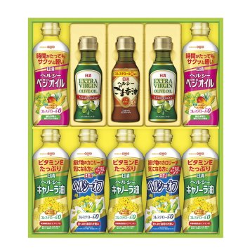 日清オイリオ オリーブオイル＆バラエティオイルセット OV-50A【北海道・沖縄県・離島 配送不可】