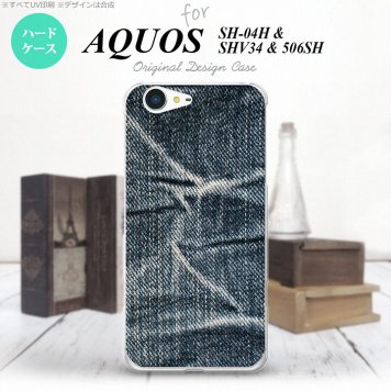 【SH04H】【スマホケース/スマホカバー】【アクオス ゼータ】SH04H スマホケース AQUOS ZETA SH04H カバー アクオス ゼータ ジーンズ  nk-sh04h-731【メール便送料無料】