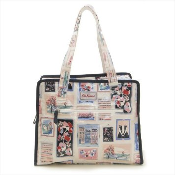 キャスキッドソン Cath Kidston バッグ トートバッグ ショルダーバッグ 787161 Large Pandora Bag ラージパンドラバッグ Oyster Shell Frames マルチ