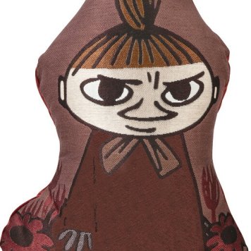 冬の贈り物ご挨拶  悪だくみ中 ダイカットクッション リトルミイ 約55×33cm