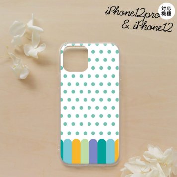 iPhone12/iPhone12pro iPhone12 / iPhone12pro スマホケース ソフトケース クレヨン 緑 メンズ レディース nk-i12-tp1434