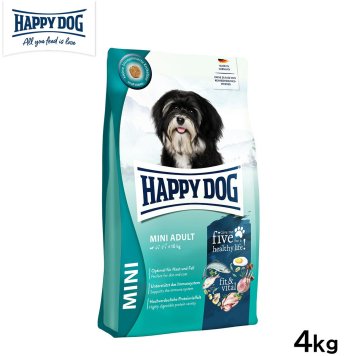 ハッピードッグ HAPPY DOG ドッグフード ミニ フィット＆バイタル アダルト（成犬用） 4kg