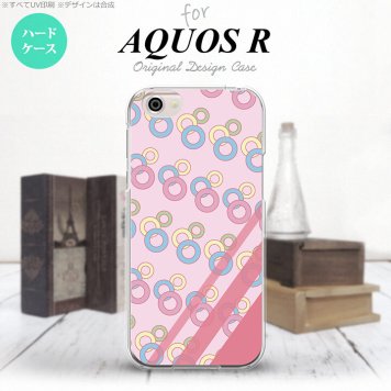 【SH03J】【スマホケース/スマホカバー】【アクオス R】SH03J スマホケース AQUOS R SH-03J カバー アクオス R 丸 ピンク nk-sh03j-1664【メール便送料無料】